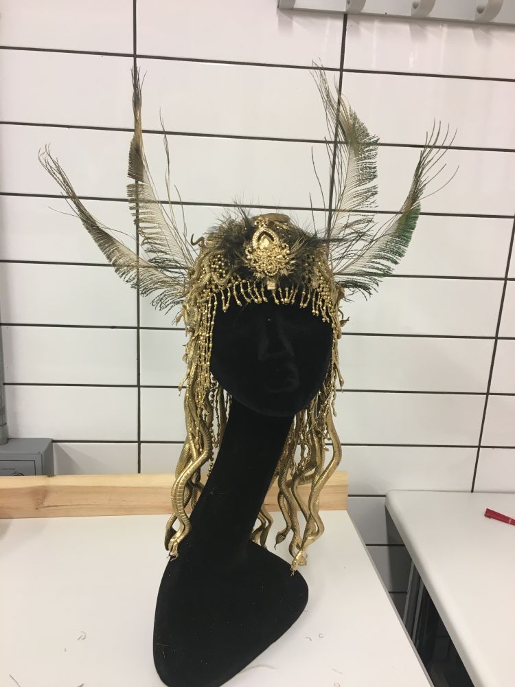Medusa influenced headpiece